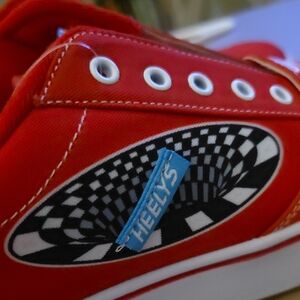 Heelys Red Checkered Skate Shoes